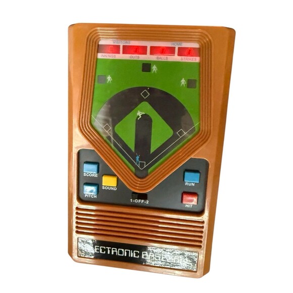 Classic Mattel Electronic Handheld Baseball Game Tested Works Vintage Retro - Picture 4 of 4